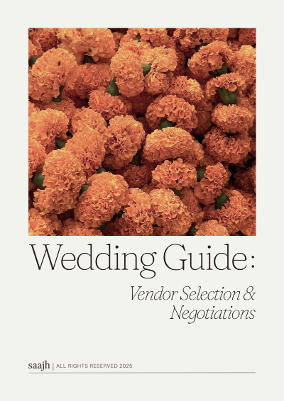 Wedding Guide: Vendor Selections and Negotiations